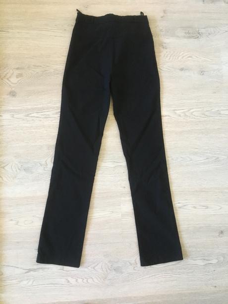 Elastické nohavice s vysokým pásom, xs