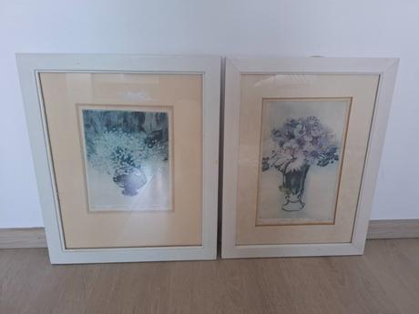 Maľované obrazy 2ks, 