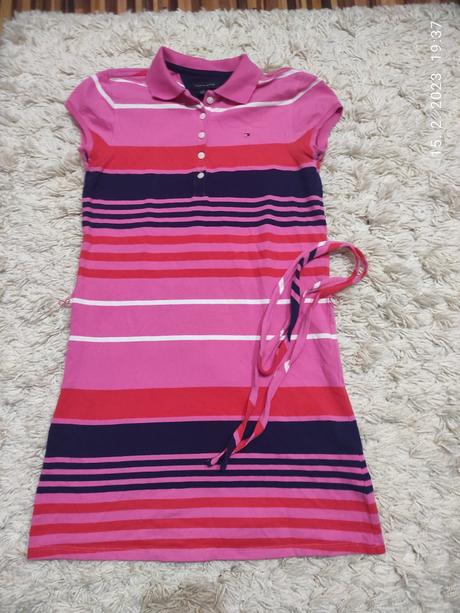 Polo šaty, tommy hilfiger,140