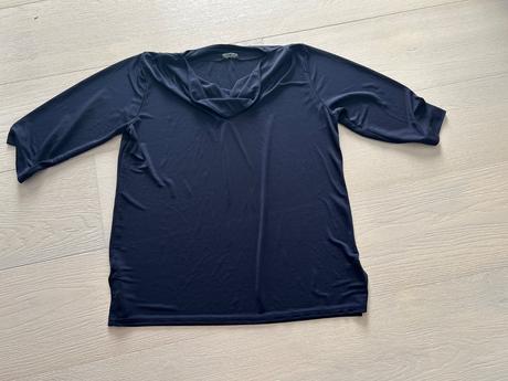 Tmavomodrý top- univerzálne použitie, xl