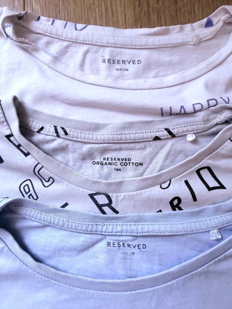 3 ks tricko reserved, reserved,164