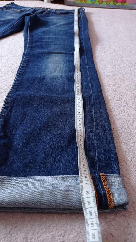 Rifle rovného strihu, hm, veľkosť 28, h&m,m