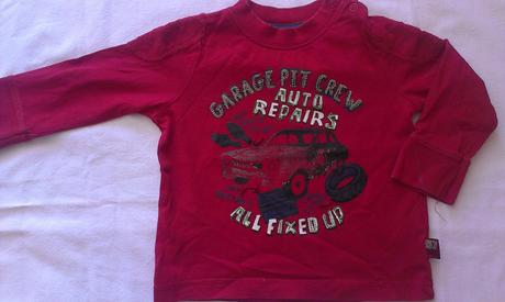 Tričko s autičkami , mothercare,74