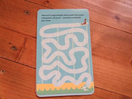 Domaľuj na karty na prázdninách, 