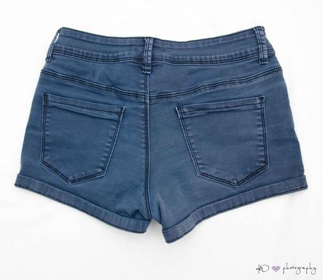 Sterčové mäkké riflové kraťasky, xs