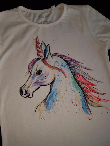 Malovane tricko, 110 - 152