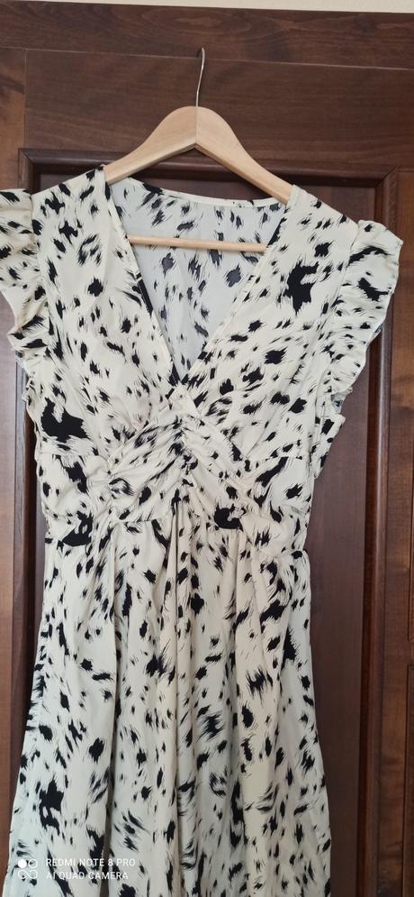 Letné šaty v maslovej farby veľ.m, m