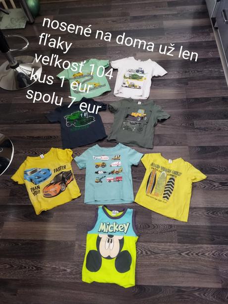 Chlapčenské oblečenie letné 92/104, 92