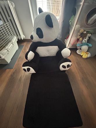 Detské rozkladacie kresielko panda,