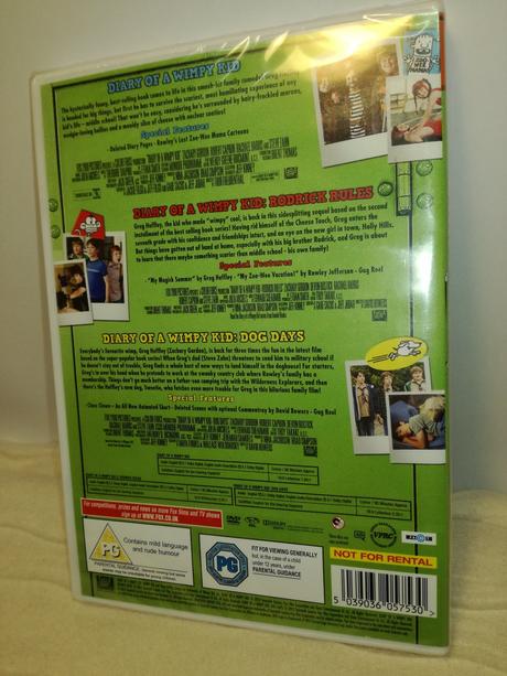 Dvd diary of wimpy kid 1+2+3  su19, 