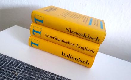 Vreckový slovník slovensko nemecký anglický talian, 