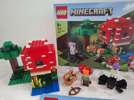 Lego 21179 minecraft hubový domček, 