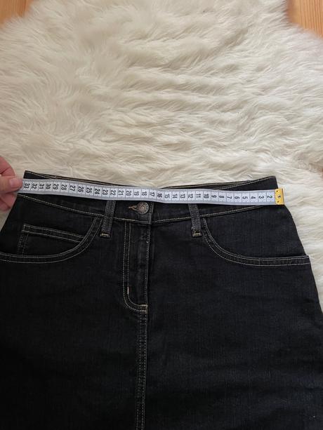 Rifľová mini sukňa, 34