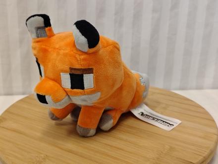 Zberateľská plyšová líška fox, minecraft, 19 cm, 