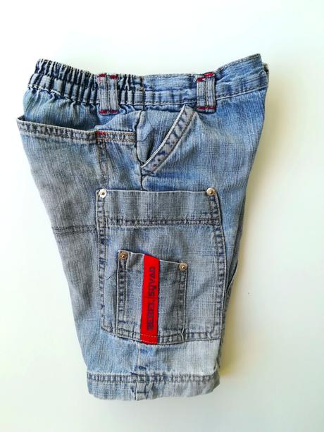 Krátke nohavice, denim,104