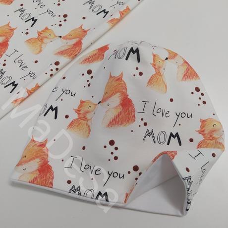 ...2vrst. čiapka - líšky..., 34 - xxxl