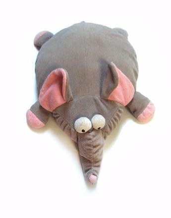Plyšový vankúšik sloník, 