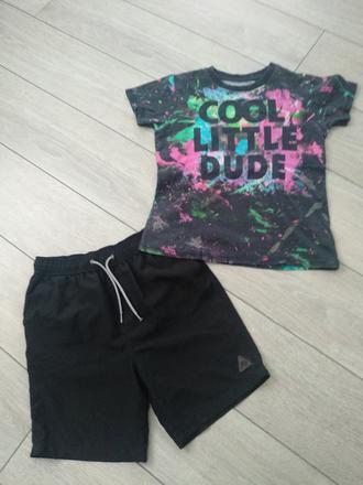 Kraťase + tričko, next,122
