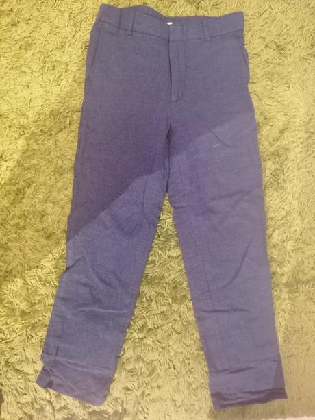 Nohavice sviatočné, h&m,146