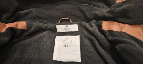 Vodoodpudivá bunda zateplená, h&m,128