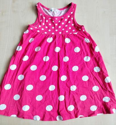 Šaty - bodky, h&m,116