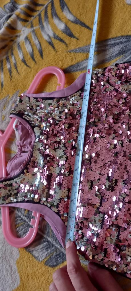 Flitrové šaty 110, h&m,110