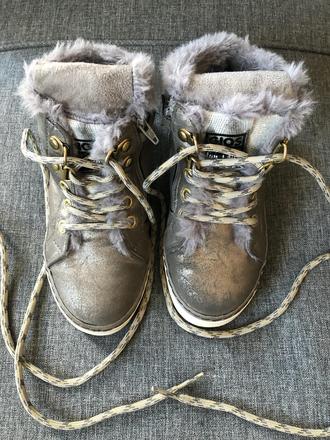 Kvalitné kožené zateplené topánky, 29