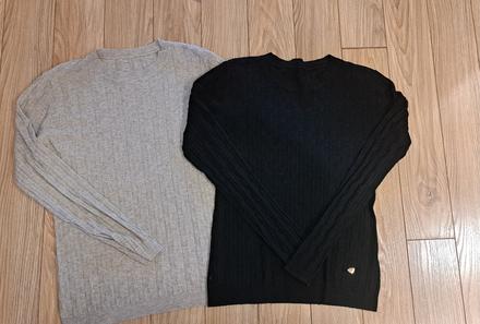 2x svetrík m/l, m
