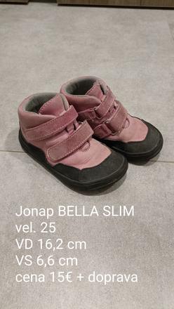 Celoročky jonap bella slim, veľ.25, jonap,25
