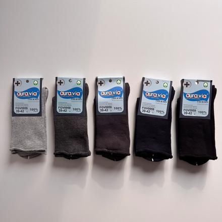 Pánske thermo ponožky so zdravotnou gumičkou fgv09, 39 / 40 / 42 / 44 / 46