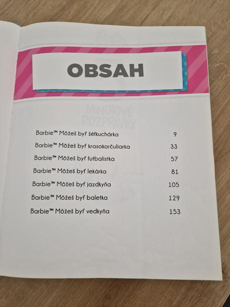 Kniha barbie môžeš byť ...,