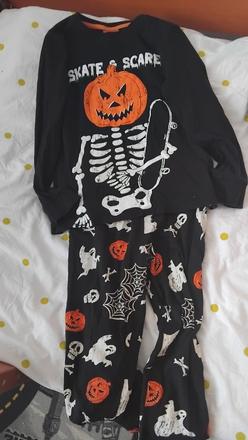 Pyžamo halloween č.134/140, 134