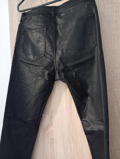 Lesklé nohavice, h&m,36