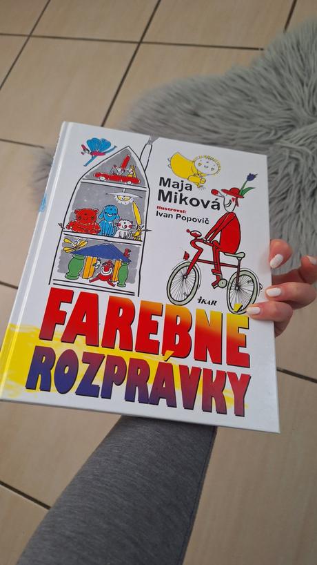 Kniha farebné rozpravky,