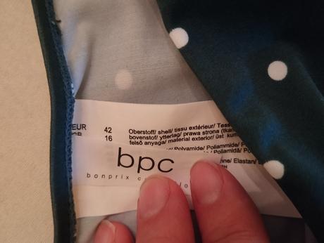 Tehotenské plavky, bonprix,42