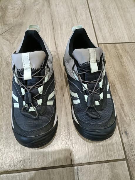 Detské turistické topánky, quechua,35