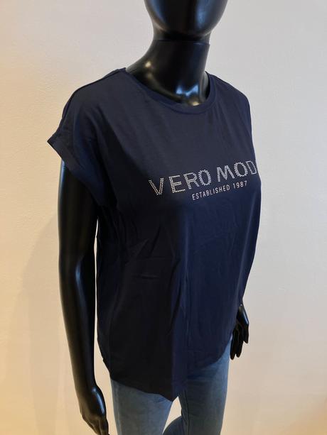 Dámske tričko s kamienkami vero moda (xs), vero moda,xs