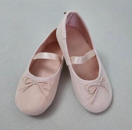 Bledoružové balerínky h&m, h&m,24