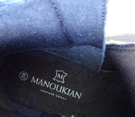 Kožené čižmičky manoukian, veľ.39, 39