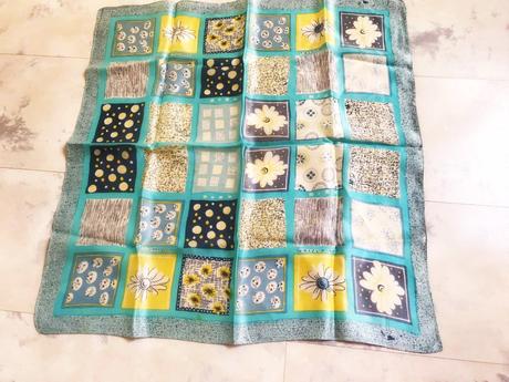 Hodvábna šatka na krk, l