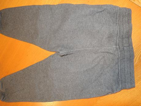 Tmavosede teplaky, h&m,110