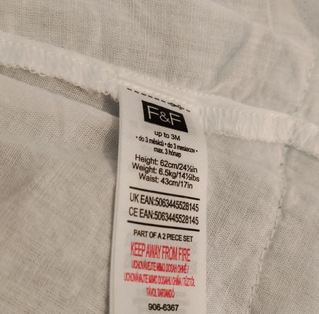 Dievčenské tylové šaty f&f premium + čelenka, 56