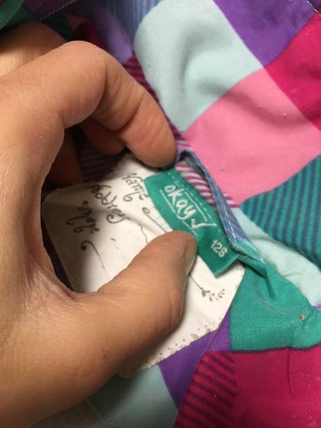 Prechodná pošitá bunda, okay,128