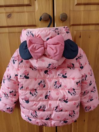 Zimna bunda minnie 86/92, disney,86