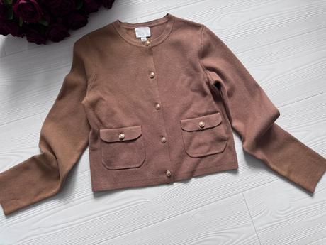 H&m - sveter s vreckami, h&m,xs