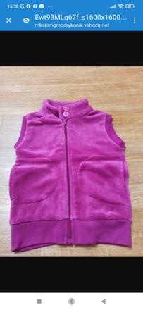 Huňatková vesta, lupilu,116