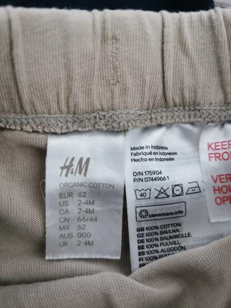 Šortky, kraťase a modrá šiltovka h&m, h&m,62