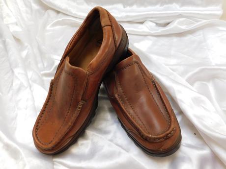 Panske kvalitne kozene topanky, clarks,43