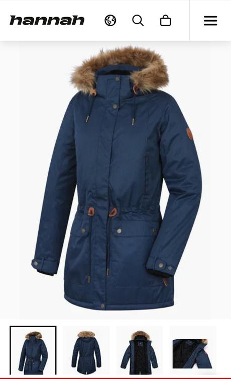 Hannah zimná bunda, hannah,38