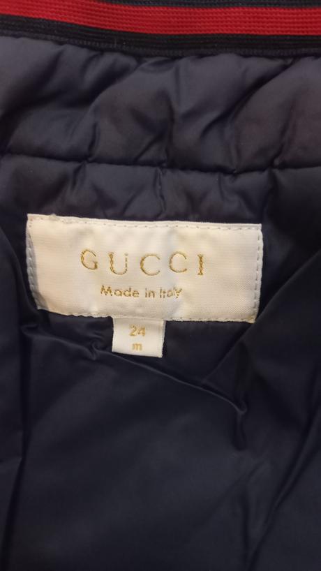 Chlapčenská bunda gucci, 80